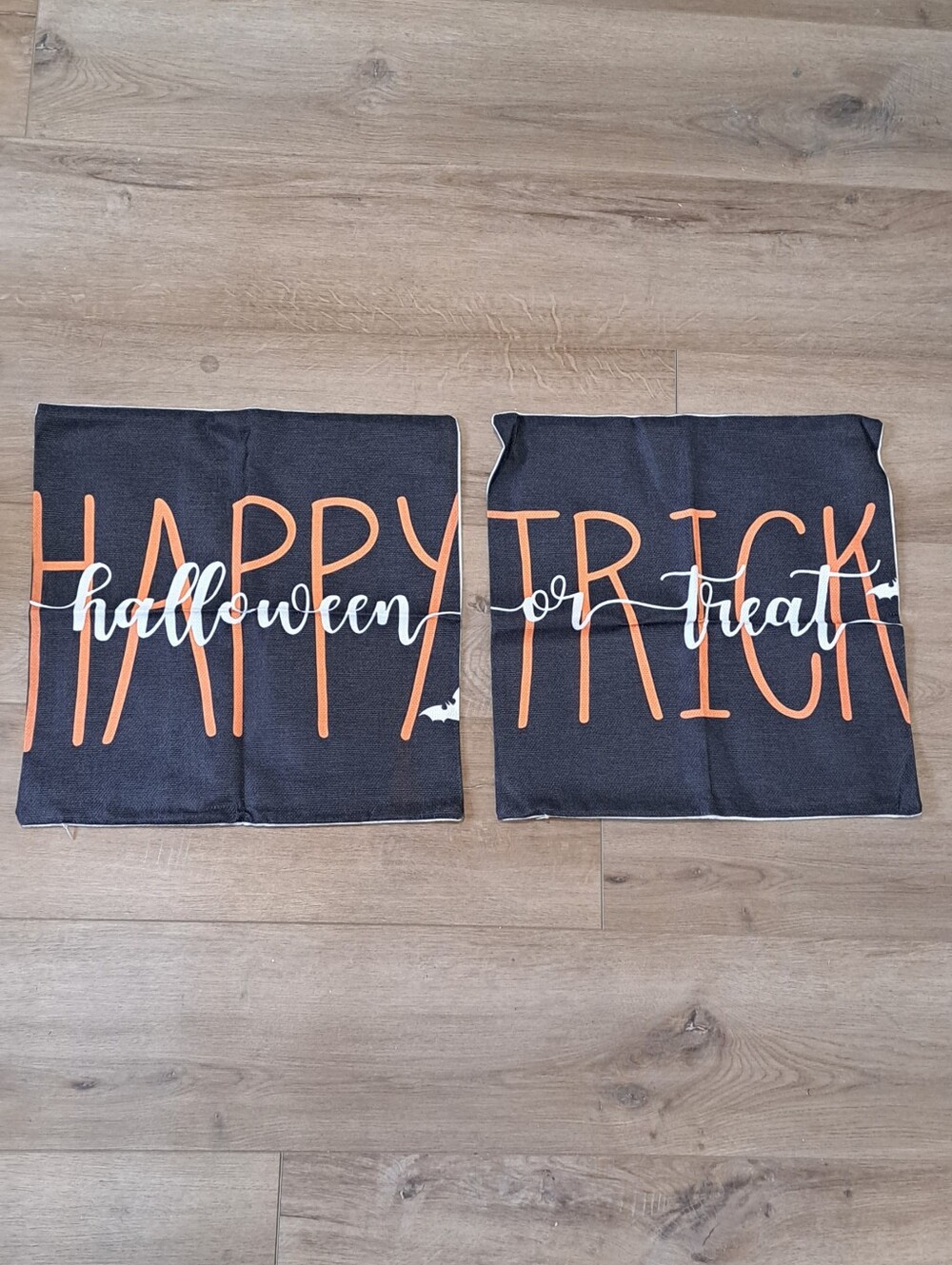 NWOT Cottagecore Witchy Fairycore Halloween Boho Trick or Treat Pillow Covers.